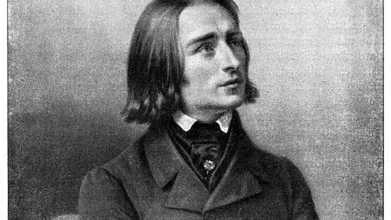 Franz Liszt (1811-1886) dans sa jeunesse, en pleine "Lisztomania" - Print Collector/Getty Images
