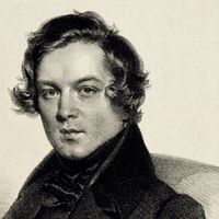 Portrait de Robert Schumann (Zwickau, 8 juin 1810 - Bonn, 29 juillet 1856), compositeur, pianiste et critique musical. Musée d’Histoire de la Ville de Vienne