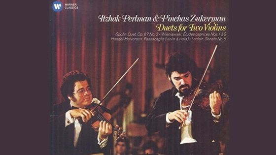 Duos pour deux violons par Pinchas Zukerman et Itzhak Perlman