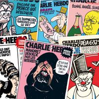 Sélection de unes de Charlie Hebdo depuis 50 ans