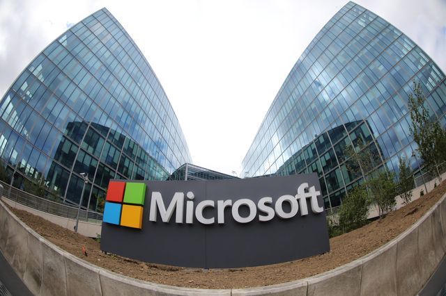 Le siège de Microsoft France à Issy-les-Moulineaux le 14 juin 2020.