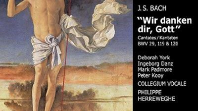 CD Bach cantate BWV 120 YORK HERREWEGHE