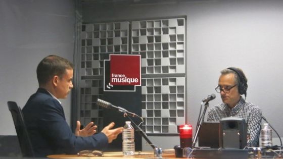 France Musique, studio 361... Timothée Picard & Philippe Venturini (g. à d.)