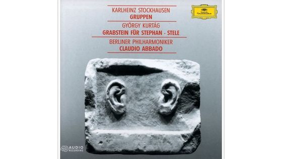 Claudio Abbado et l'Orchestre Philharmonique de Berlin enregistrent Stèle en 1994 pour Deutsche Grammophon
