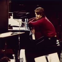 Le pianiste Michel Béroff en 1968