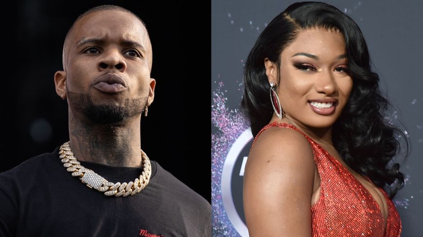 Megan Thee Stallion (David Crotty, Getty) et Tory Lanez (Lorne Thomson/Redferns, Getty)