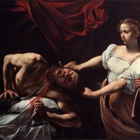 Judith et Holopherne de Caravage (1598), Galleria Nazionale d'Arte Palazzo Barberini