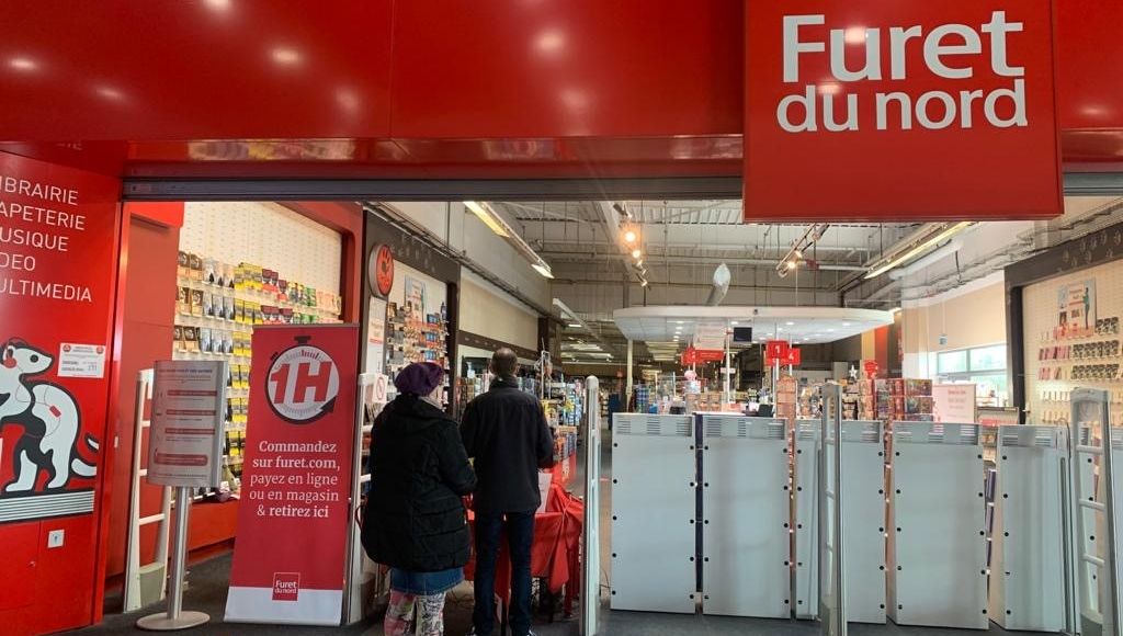 Le Furet du Nord se face au reconfinement Le Furet du Nord se face au reconfinement