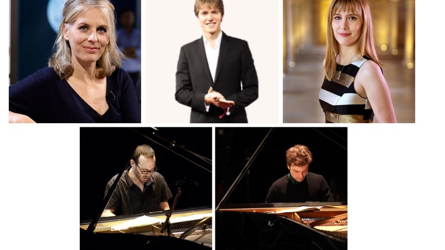 Claire-Marie Leguay ©Eric Fougere-Corbis / Florian Noack ©Christian Marquardt / Suzana Bartal ©Philippe Porter / Yaron Herman ©Samuel Dietz / David Kadouch ©Amy T. Zielinski-Redferns