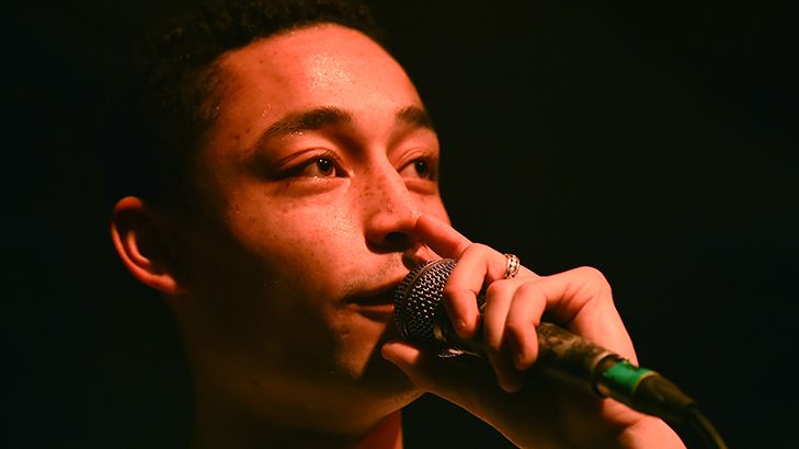 Loyle Carner sur scène à Manchester en 2016 (Ben Radford/Corbis)