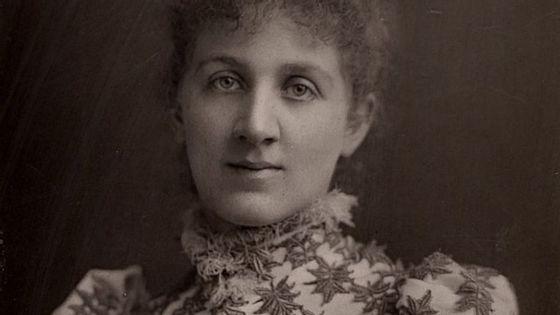 La compositrice Liza Lehmann (1862-1918). Portrait du The Cabinet Portrait Gallery (Londres, 1890-1894) - Universal History Archive/Getty Images