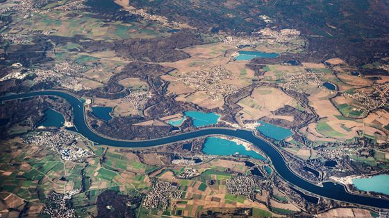 Le Rhin, une frontière naturelle entre la France et l'Allemagne ©Getty - © Ulrike Schmitt-Hartmann / Coll. Moment