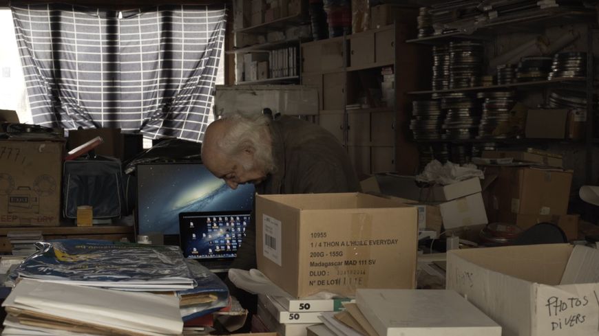 Boris dans son atelier de Bruxelles