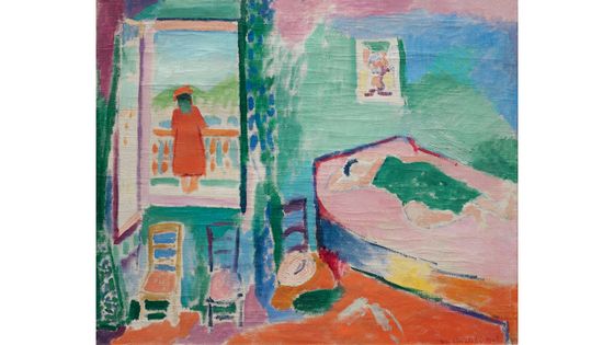 Henri Matisse : La Sieste, 1905. Huile sur toile 60 × 73 cm. Merzbacher Kunststiftung © Succession H. Matisse - Merzbacher Kunststiftung
