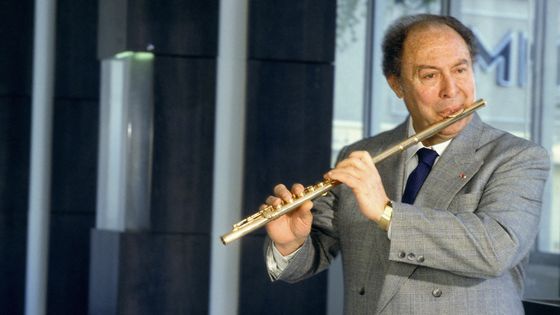 Jean-Pierre Rampal en 1992 ©Getty - Alain Benainous/Gamma-Rapho