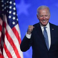 Joe Biden à Wilmington, dans le Delaware, le 4 novembre 2020.