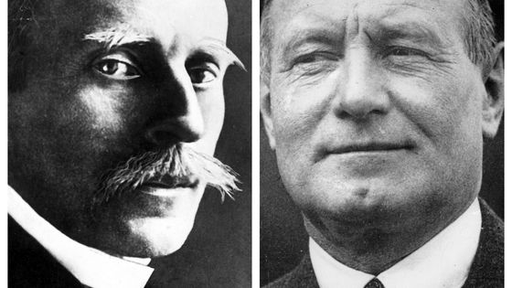 Firmin Gémier et Romain Rolland ©Getty - Imagno