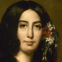 Portrait de George Sand, par auguste Charpentier, 1837. Collection du Musée de la Vie romantique, à Paris.