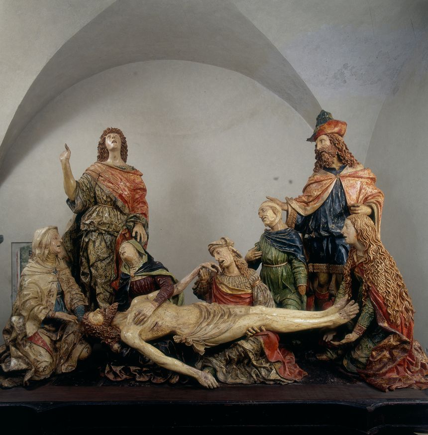 Giovanni Angelo Del Maino, "Déploration du Christ", vers 1515-20