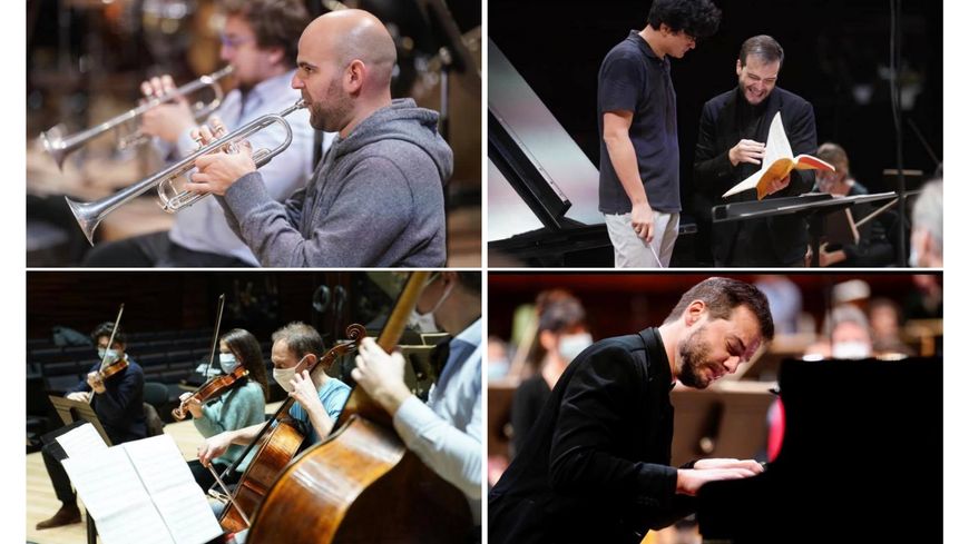 Concert avec Aziz Shokhakimov à la tête de l'Orchestre Philharmonique de Radio France et le pianiste Francesco Piemontesi