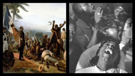 L'abolition de l'esclavage dans les colonies françaises en 1848 et une chorale gospel - François-Auguste Biard