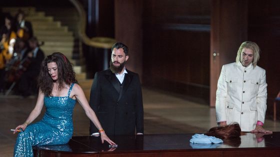 Barbara Hannigan et Philipp Addis dans Pelléas et Mélisande en 2017 - Au fil de l'actu du 16/11/2020 ©Maxppp - Caroline Seidel