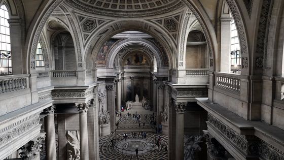 Une panthéonisation, c'est finalement un acte très codifié et politique ©Maxppp - Alexandre Marchi