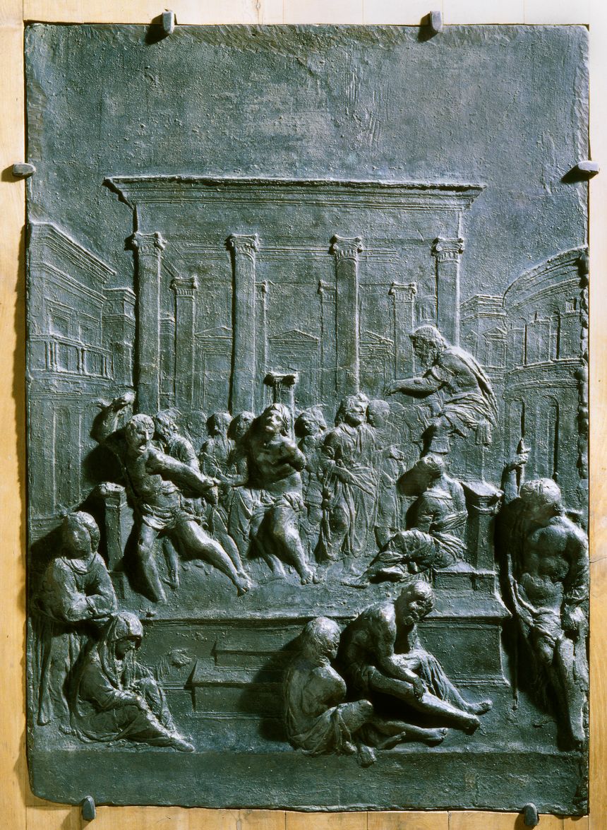 Francesco di Giorgio Martini, "La flagellation du Christ", Pérouse galerie nationale de l’Ombrie