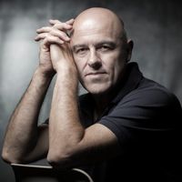 Portrait de Dominique A, auteur-compositeur-interprète, le 26 septembre 2018 à Manosque, lors du festival littéraire "Les Correspondances".