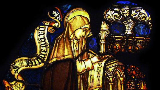 Hildegarde de Bingen, née en 1098 à Bermersheim vor der Höhe près d'Alzey et morte le 17 septembre 1179 à Rupertsberg, est une religieuse bénédictine mystique ©Getty - Heritage Images