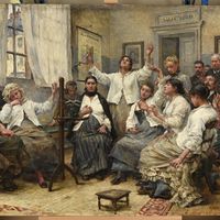 Georges Moreau de Tours, Les Fascinés de la Charité, 1890, huile sur toile
