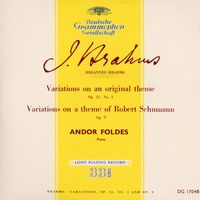 Variations sur un thème de Robert Schumann en fa dièse min op 9 : Thème