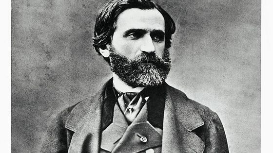 Portrait de Giuseppe Verdi à l'époque de la composition d'Aida - DEA/J. L. CHARMET/DeAgostini/Getty Images