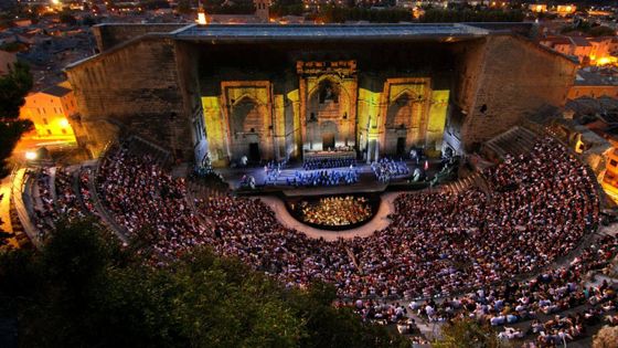 Le Théâtre antique où se tiennent Les Chorégies d'Orange - Philippe Gromelle