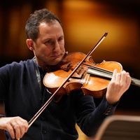 Antoine Tamestit répète La Nuit des chants, le nouveau concerto pour alto de Thierry Escaich