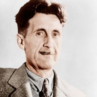 George Orwell, auteur de "1984" et "La Ferme des animaux"