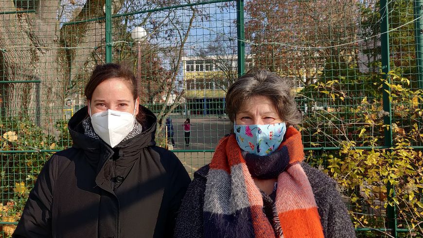 Cécile Hivernet et Sophie Varron ne bénéficient pas des classes dédoublées en CE1, réservées aux établissements classés en éducation prioritaire.