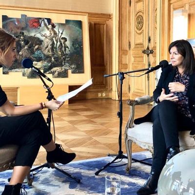 Léa Salamé et Anne Hidalgo