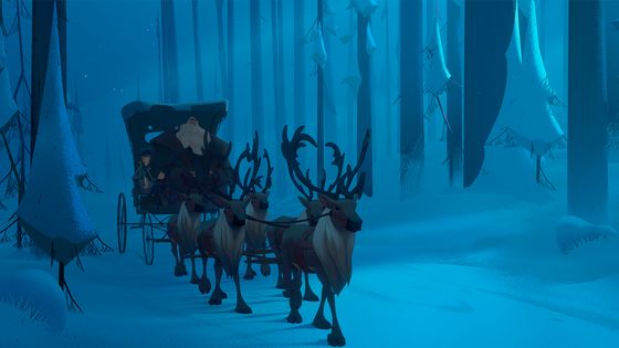 Extrait du film d'animation Klaus réalisé par Sergio Pablos (2019) © Netflix