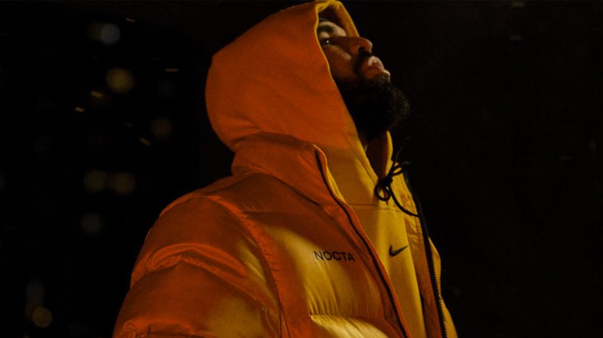 Drake X Nike pour la collection "NOCTA"