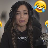 Valkyrae - Capture YouTube vidéo "CRYING FROM LAUGHTER ft. Jordan Fisher, Sykkuno, Fuslie, Myth - Valkyrae Highlights"