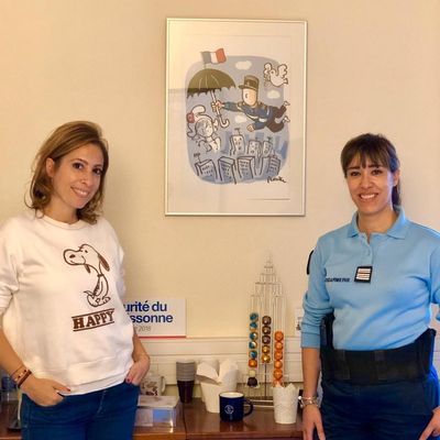 Léa Salamé et Karine Lejeune