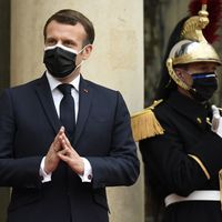 Le président de la République, Emmanuel Macron