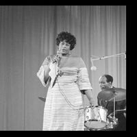 Ella Fitzgerald le 29 juillet 1969 à Antibes Juan-les-Pins