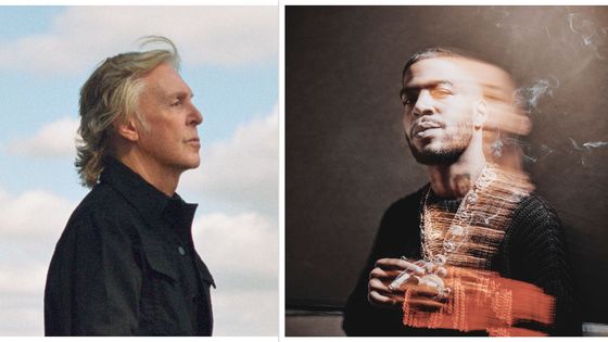 Paul McCartney (© Mary McCartney) et Kid Cudi (© Simon Fraudeau)