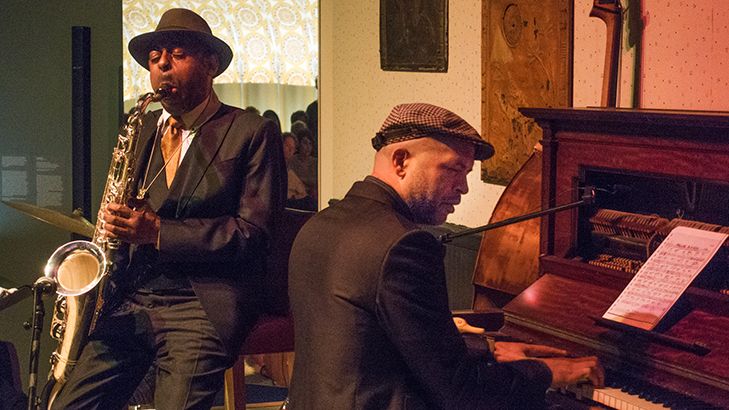 Archie Shepp & Jason Moran | photo : Accra Shepp