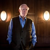 Le romancier britannique John Le Carré, ici en 2017.