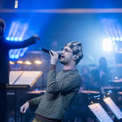 Soolking à Hip Hop Symphonique 5 le 7 novembre 2020 (© Ya Rien Nadir)