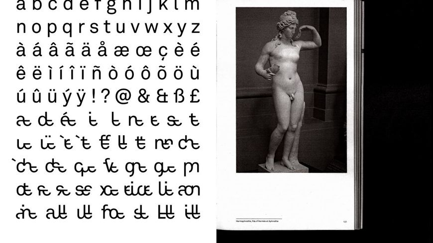 L'alphabet inventé par Tristan Bartolini