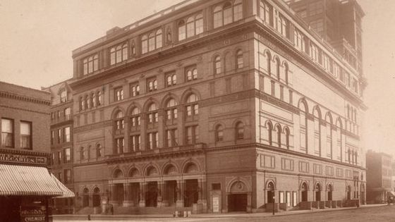 Vue de Carnegie Hall en 1895 ©Getty - Museum of the City of New York/Byron Collection